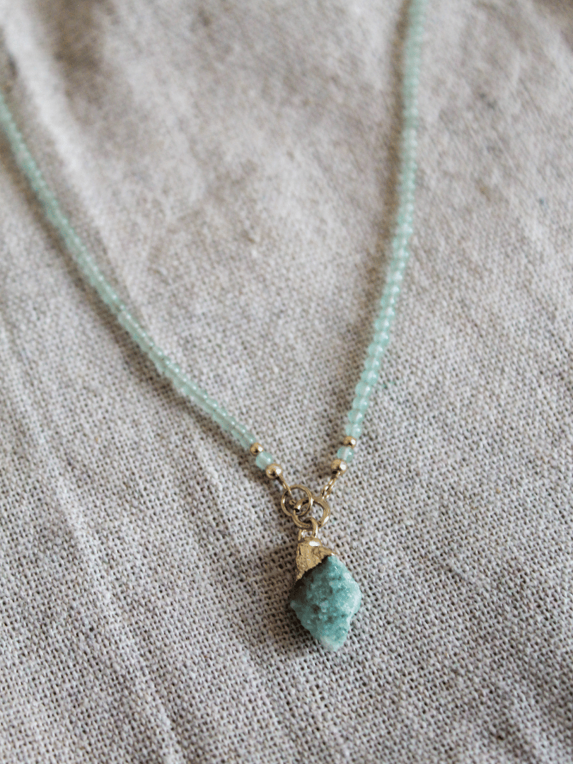 Green Aventurine Pendant Saucha
